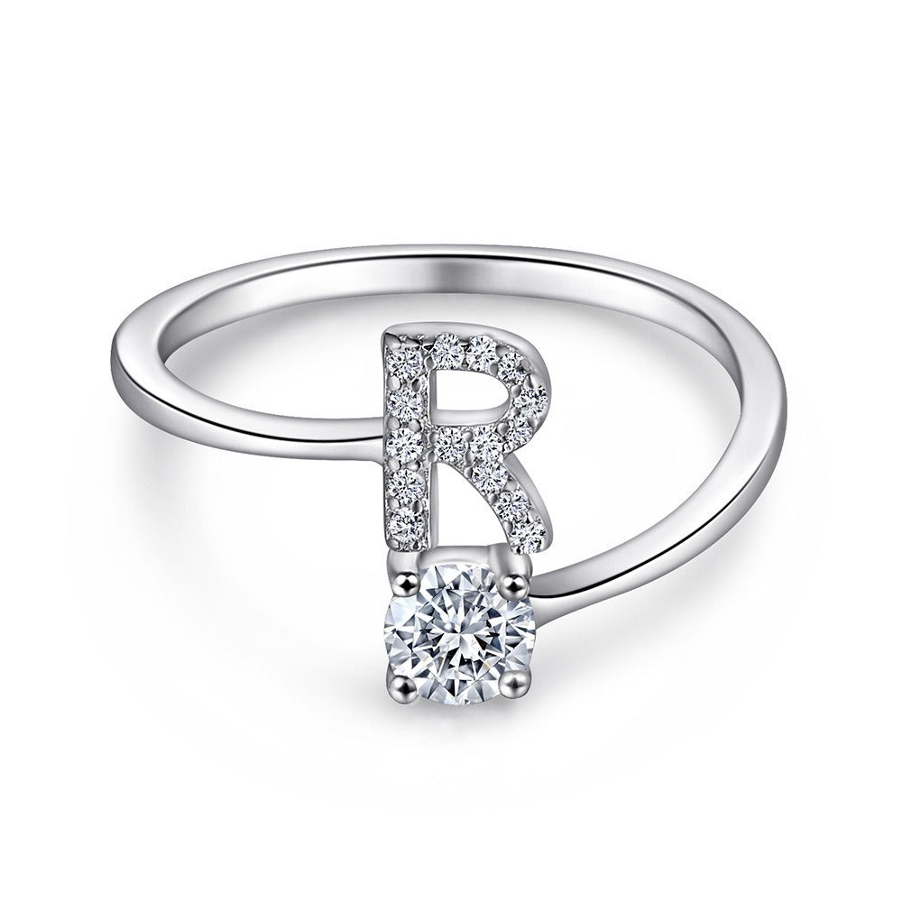 Anfangsring aus Silber Sterling