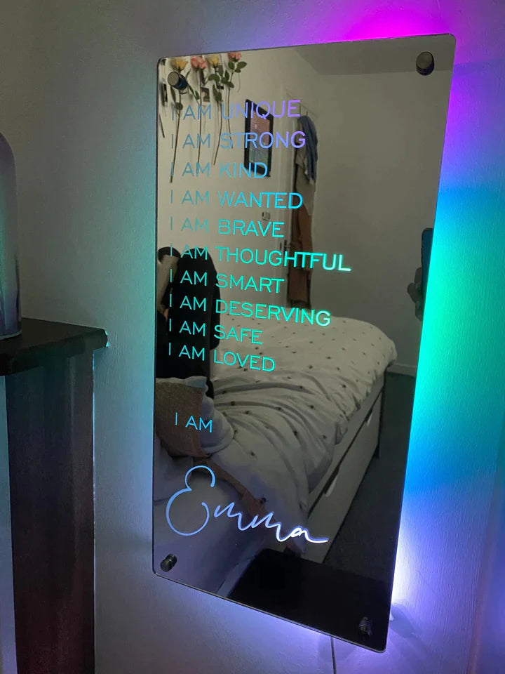 Tilpassbar 'I AM' affirmasjonspeiling – Vis din egen motivasjon