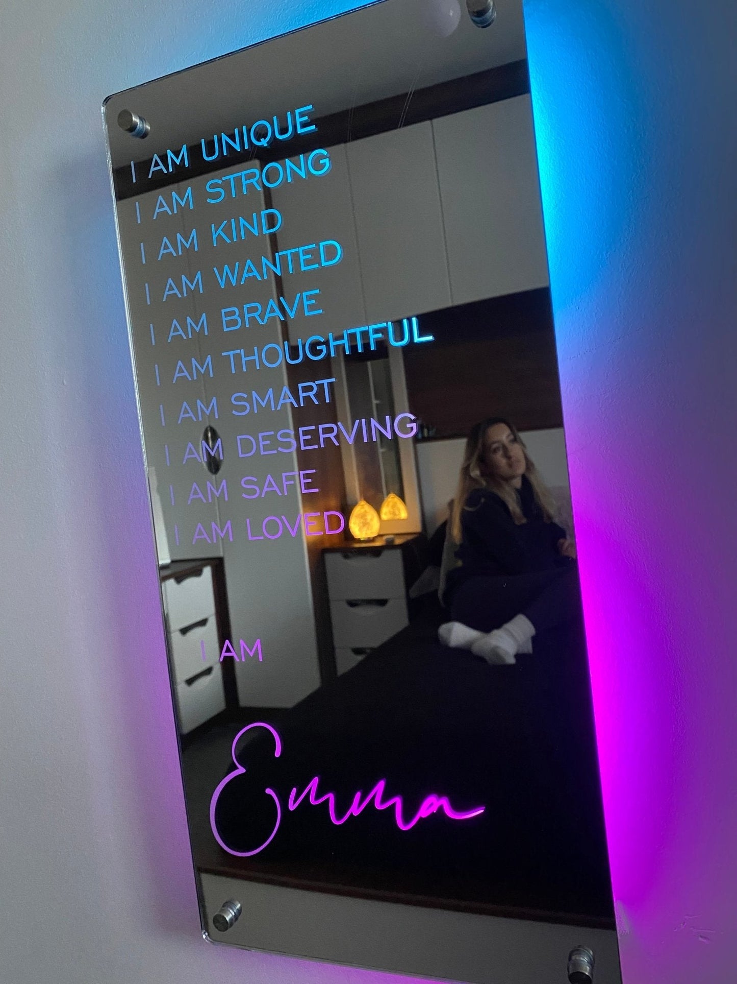 Tilpassbar 'I AM' affirmasjonspeiling – Vis din egen motivasjon