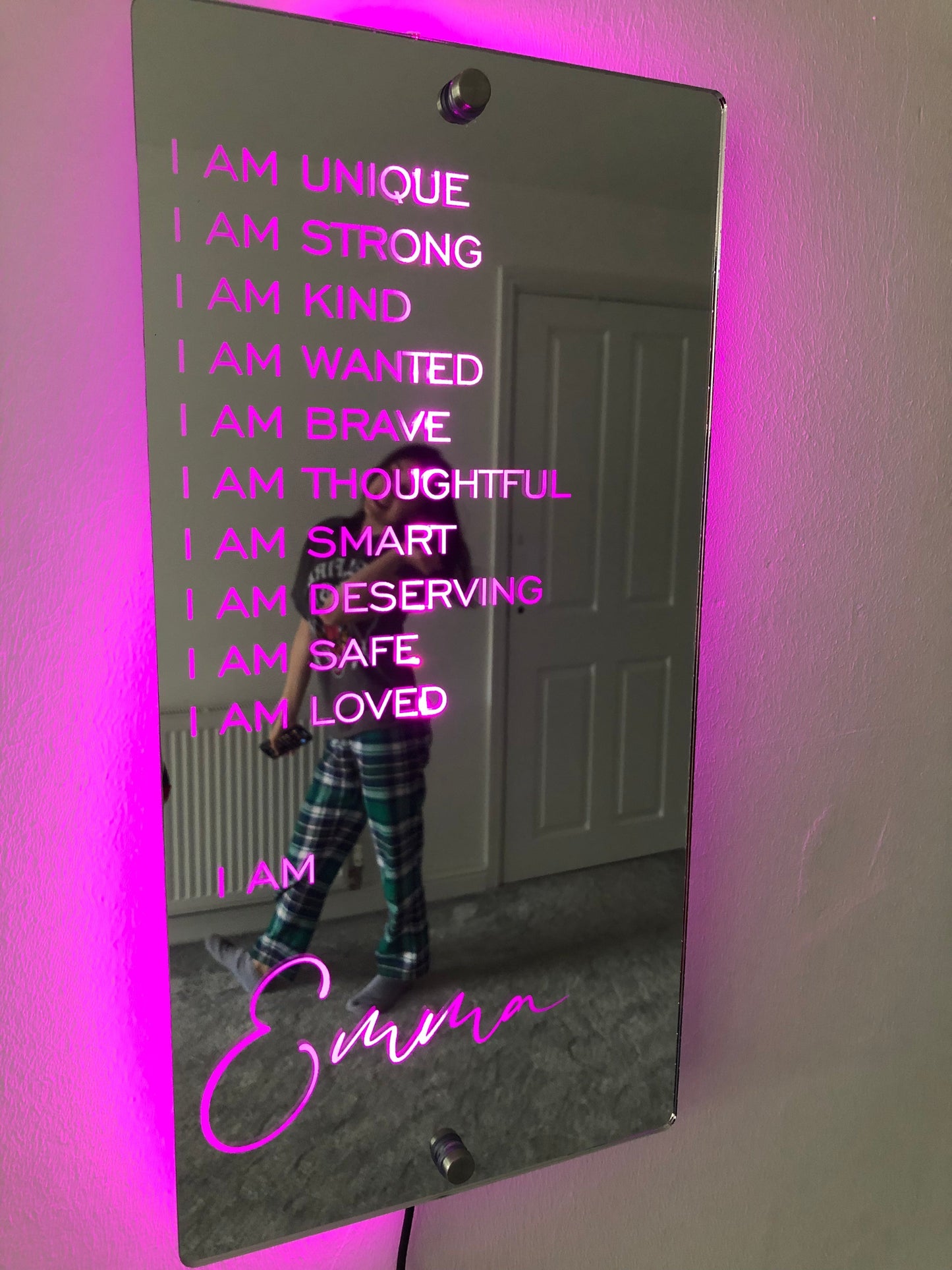 Tilpassbar 'I AM' affirmasjonspeiling – Vis din egen motivasjon