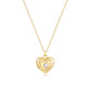Collana Isabella con medaglione a cuore